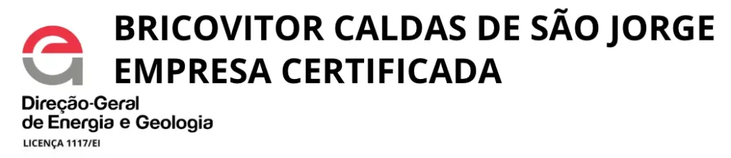 DGEG - BricoVitor - Empresa Certificada Caldas de São Jorge