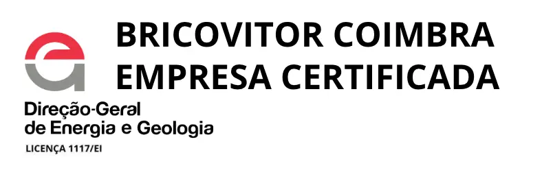 DGEG - BricoVitor - Empresa Certificada Coimbra DGEG - BricoVitor - Empresa Certificada Coimbra